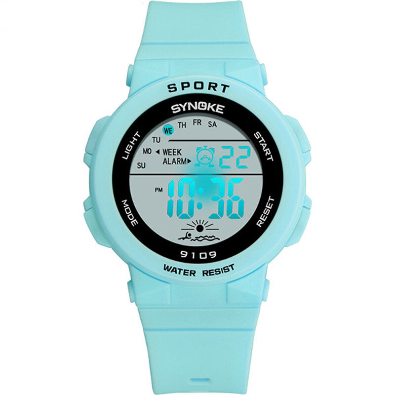 Children Watch 5ATM Waterproof Luminous Display Student Outdoor Sport Digital Watch