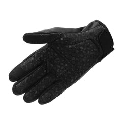 Waterproof Thermal Touchscreen Motorcycle Gloves - Fleece Lined, Full Finger Winter Warmth