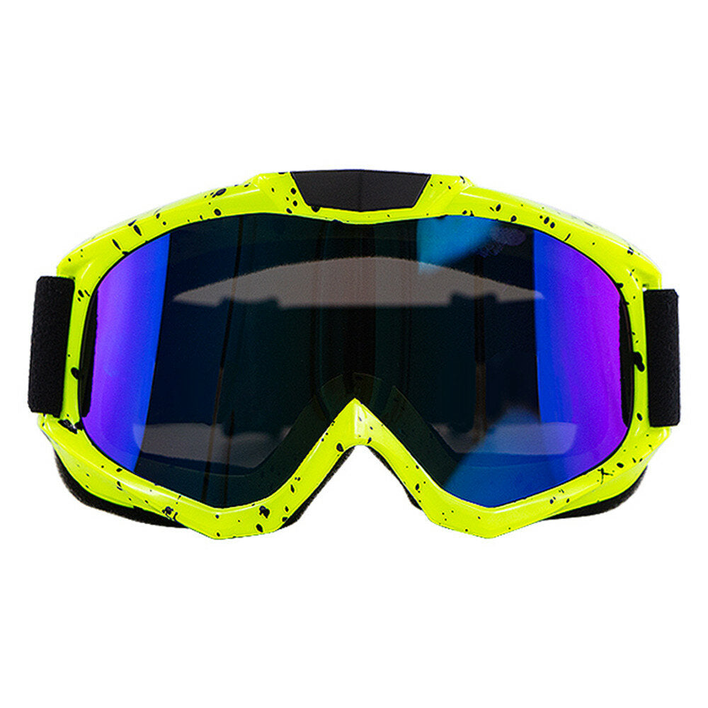 Universal Motorcycle Cycling Skiing Sport Goggles Outdoor Windproof TPU Anti-shock Breathable