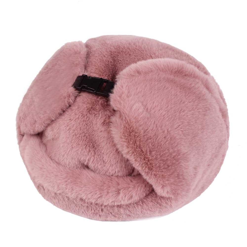 Unisex Winter Windproof Plush Trapper Hat for Outdoor Hunting & Ear Protection