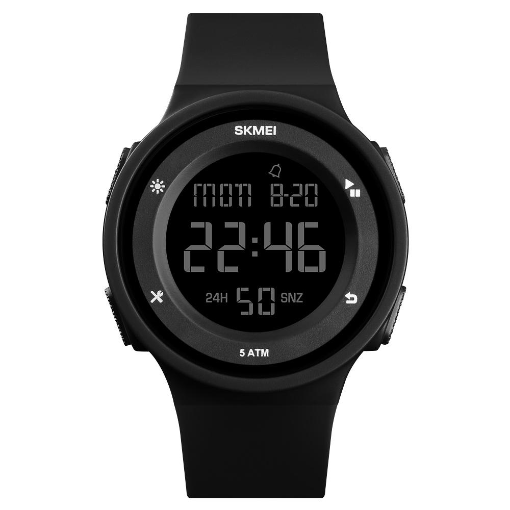 Fashion Silicone Waterproof LED Outdoor Sport Digital Watch