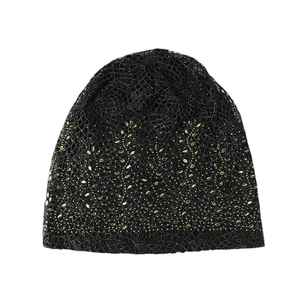 Breathable Knitting Cutout Beanie Hat