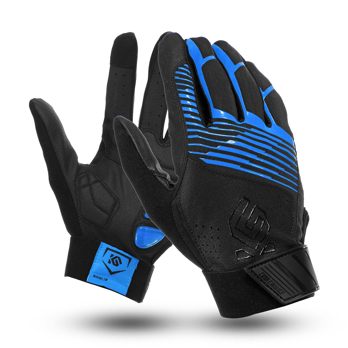 Waterproof Winter Motorcycle Gloves, Touchscreen, Gel Pad, PU Leather, Full Finger Warmth