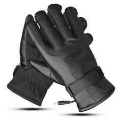 Heated Waterproof Touchscreen Motorcycle Gloves - Electric Winter Warmth