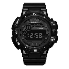 Men Watch Fashion Luminous Display Alarm Clock Digital Watch