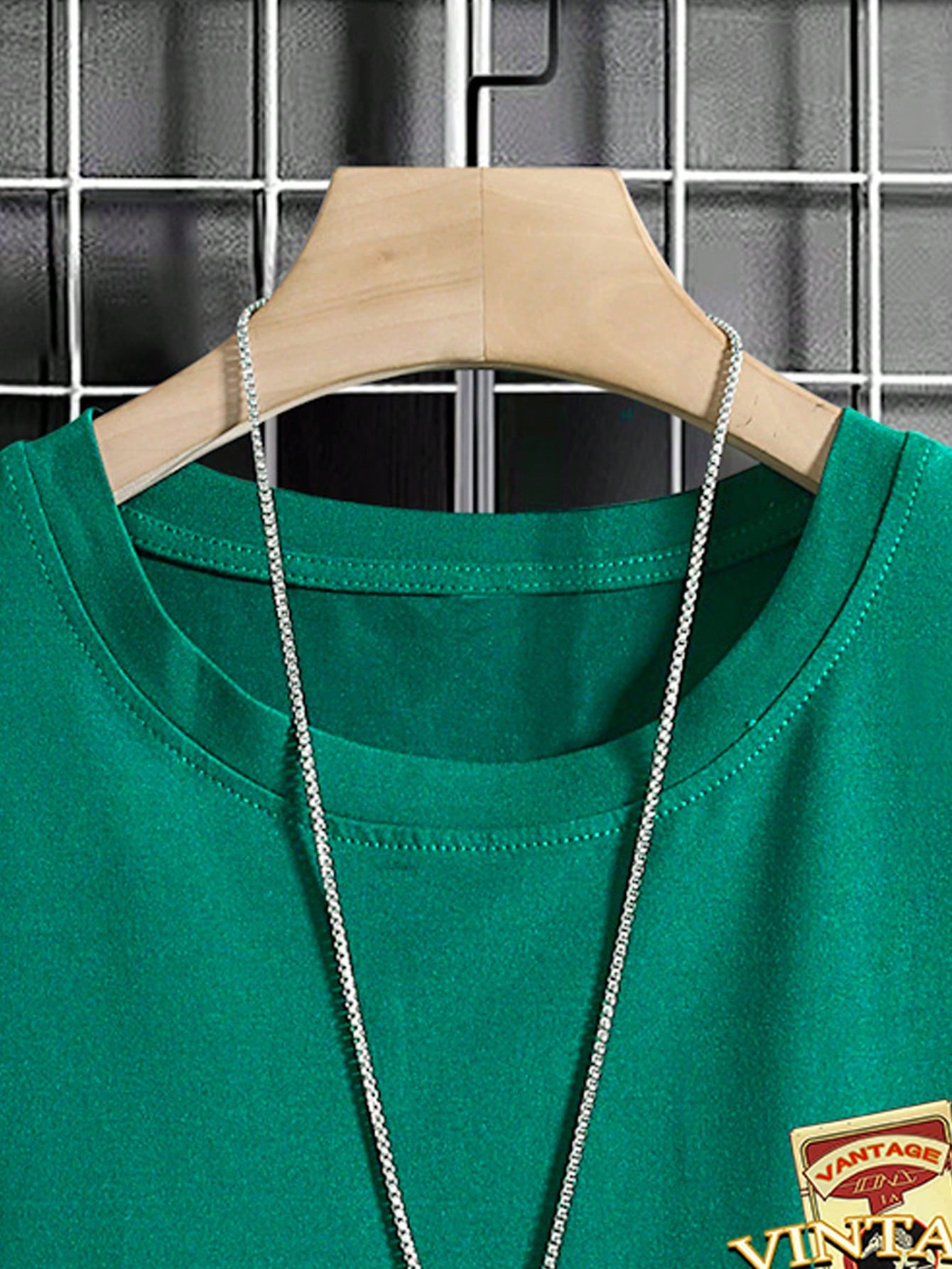 Men's Street Style Short Sleeve T-Shirt with Cartoon Print, Round Neck, Polyester