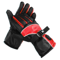 Unisex 3-Gear Heated Waterproof Winter Gloves for Skiing, Snowboarding, Motorcycle Riding