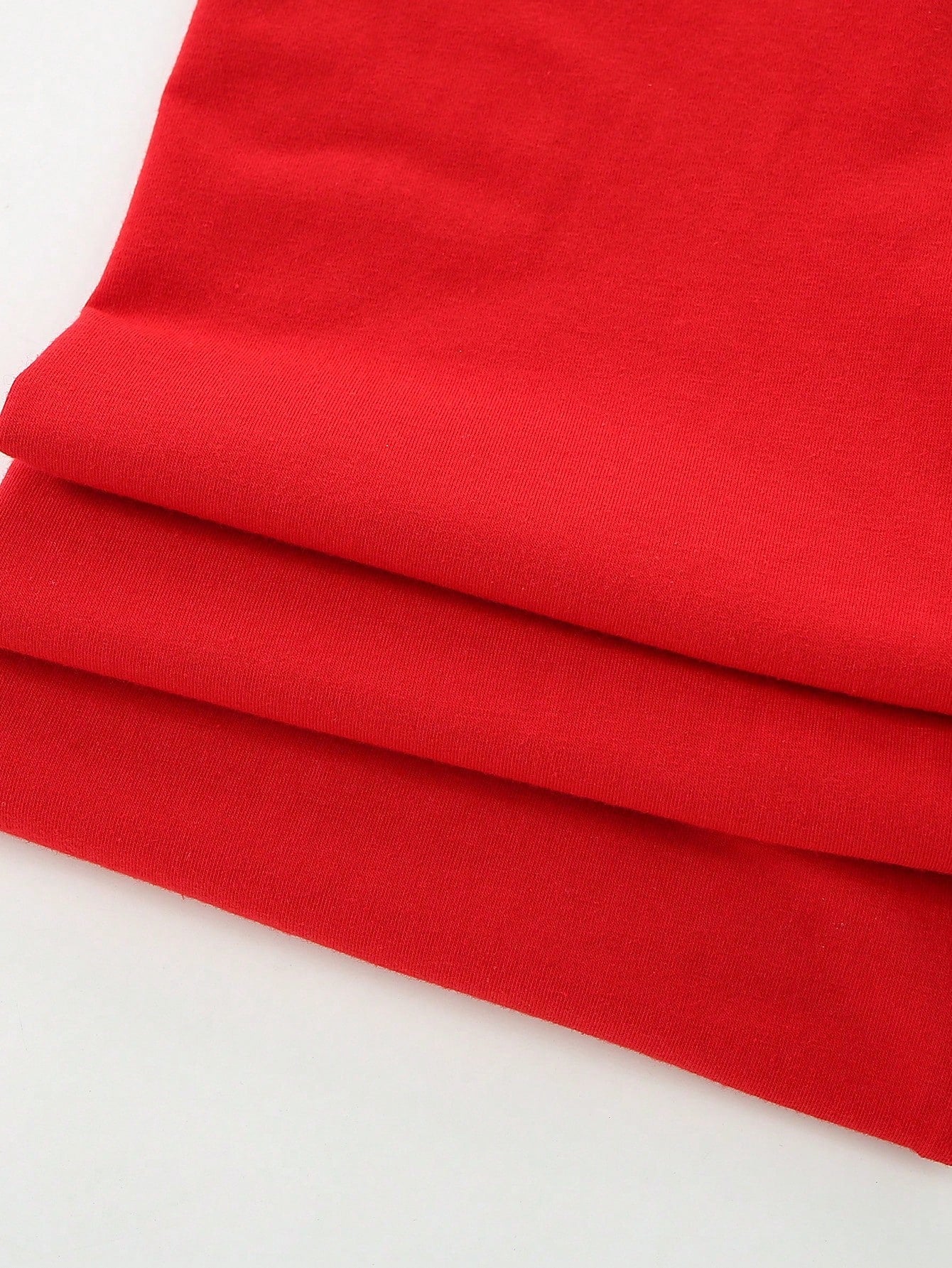 Tween Boy Casual Loose Fit Knitted T-Shirts 4pcs Set - Round Neck, Solid Color, Pocket
