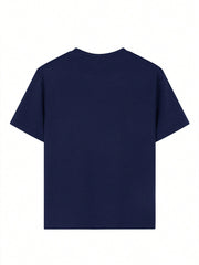 Tween Boy 2025 Summer Gaming T-Shirt - Casual, Graphic, Round Neck, Short Sleeve