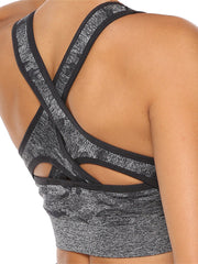 Outdoor Wireless Seamless Breathable Shockproof Yoga Sports Bra