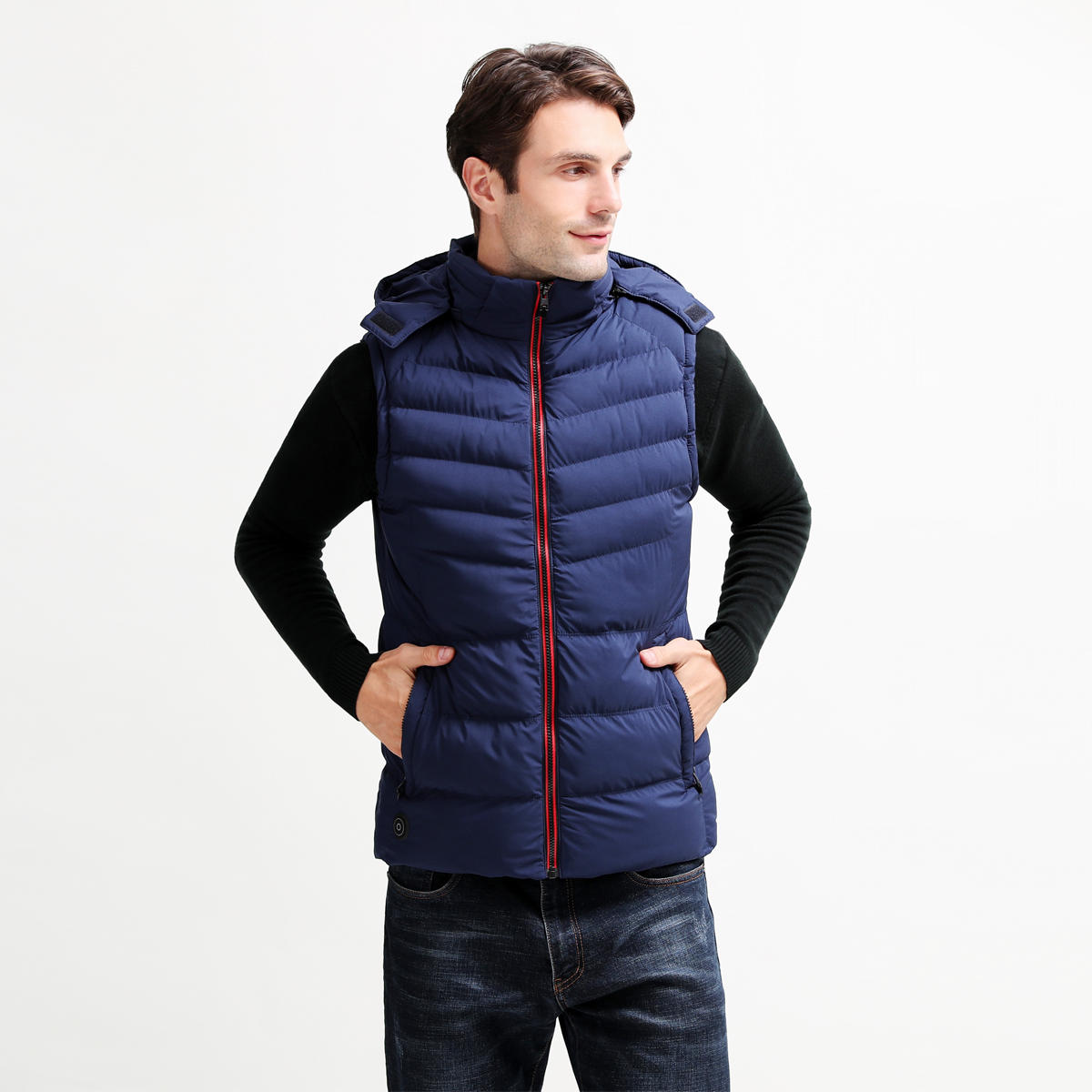 Unisex USB Heated Vest: Battery-Powered, Temperature-Controlled for Neck & Back Warmth