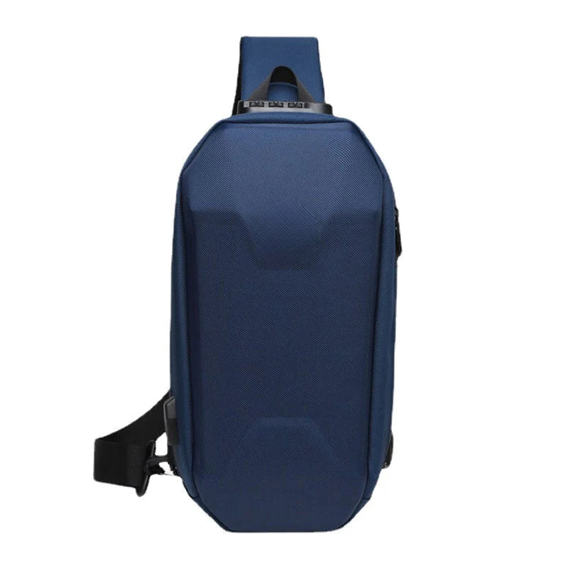 Men's Anti-theft Waterproof USB Charging Crossbody Sling Bag