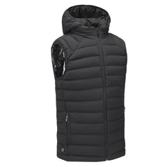 USB Heated Vest with Hat for Men & Women - Winter Hiking & Fishing Jacket