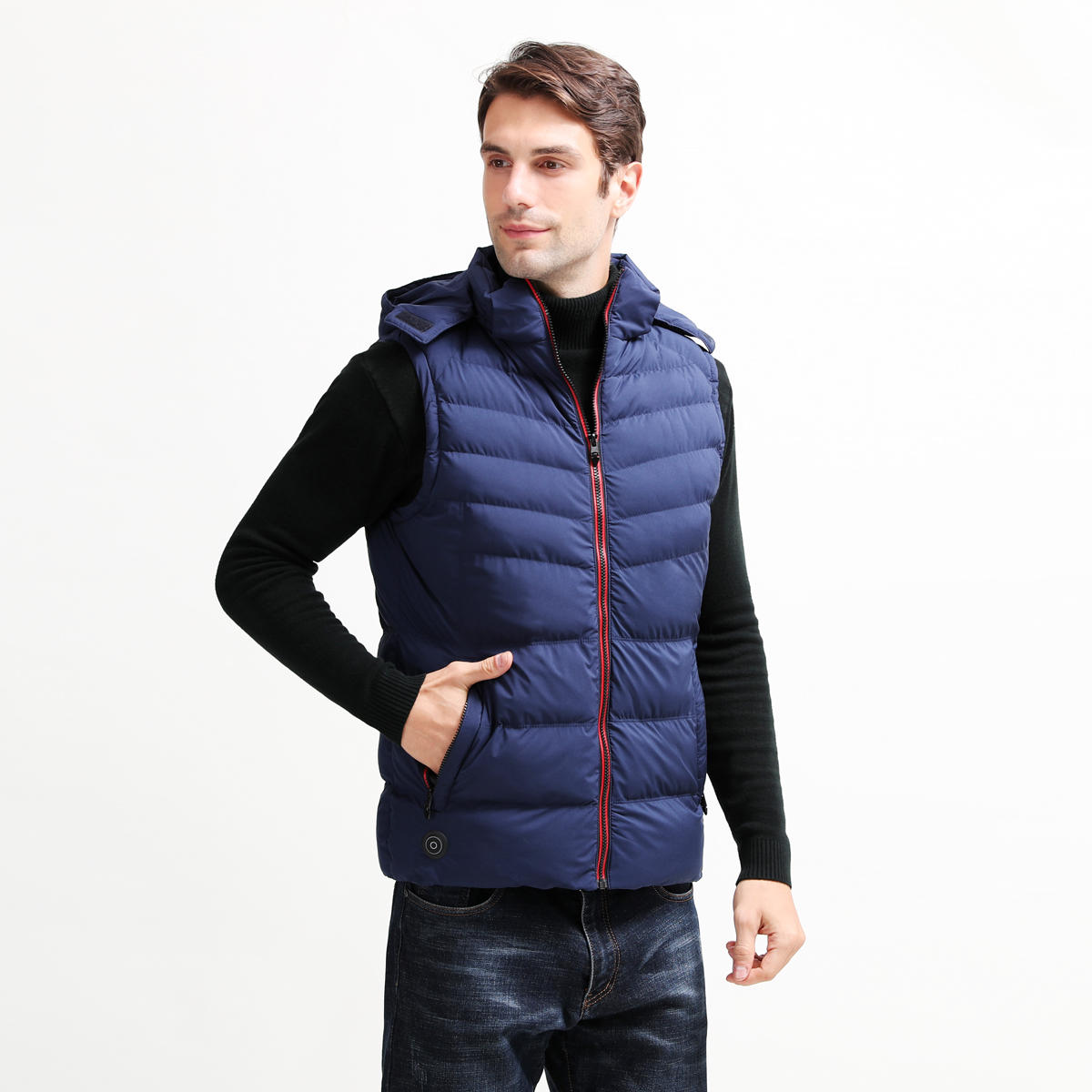 Unisex USB Heated Vest: Battery-Powered, Temperature-Controlled for Neck & Back Warmth