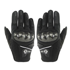 Touchscreen Full Finger Safety Gloves for Motorcycle Riding & Cycling