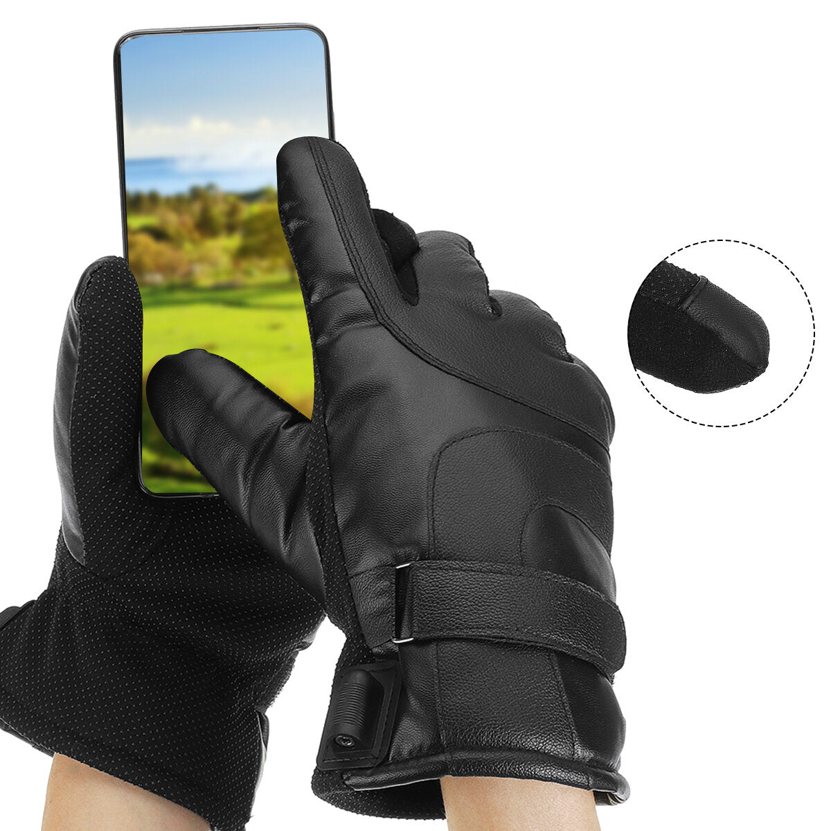 USB Rechargeable Heated Winter Gloves for Sports, Climbing, Cycling - Thermal Insulated