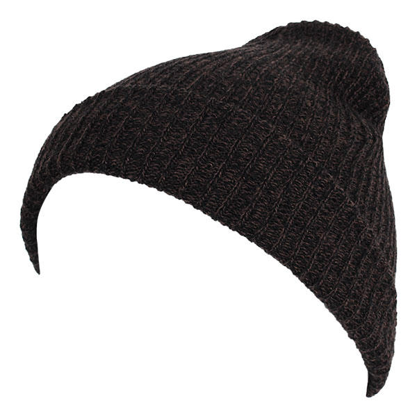 Unisex Stripe Knitted Slouch Beanie Hat - Warm Elastic Winter Cap for Men & Women