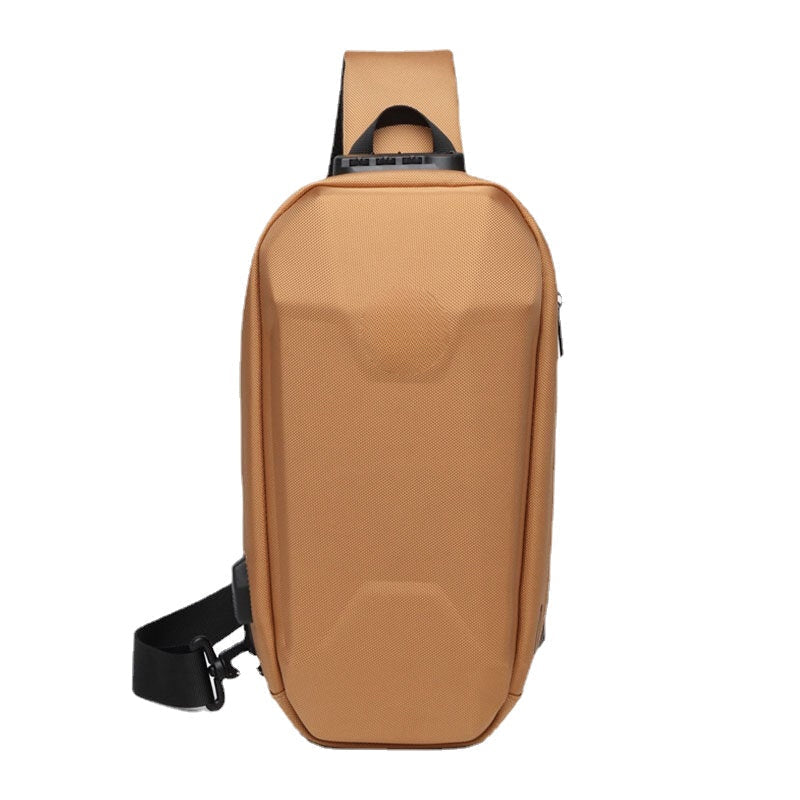 Men's Anti-theft Waterproof USB Charging Crossbody Sling Bag