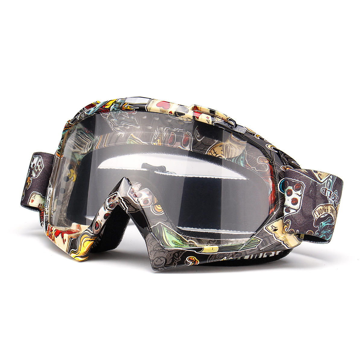 Motorcycle Goggles Windproof Racing Skiing Outdoor Sport Glasses