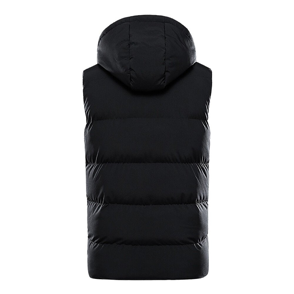 Unisex Heated Vest with USB Charging - Intelligent Temperature Control Winter Jacket