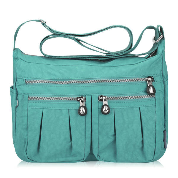 Women Nylon Light Weight Bag Casual Outdooor Waterproof Shoulder Bag Crossbody Bag