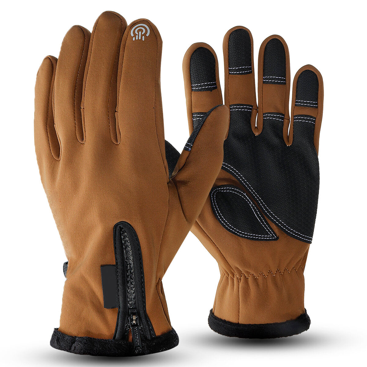 Touchscreen Winter Gloves: Anti-Slip, Windproof, Waterproof for Skiing, Climbing, Motorcycle