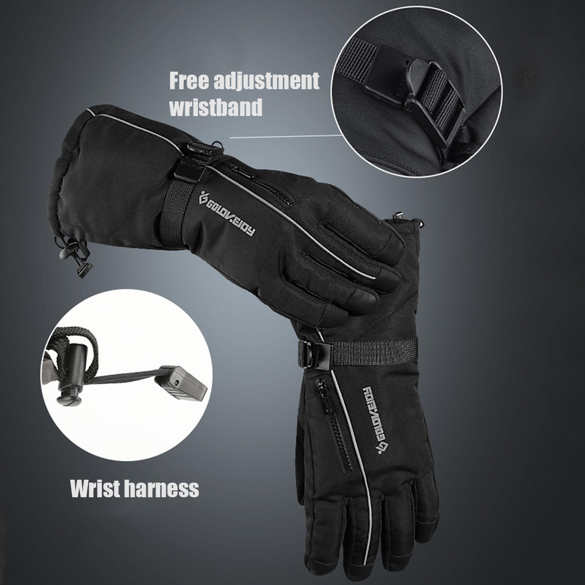 Unisex Thermal Touch Screen Gloves for Winter Cycling & Outdoor Activities