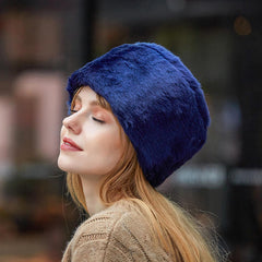 Warm Velvet Fur Hat - Thickened for Cold Weather