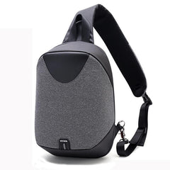 Men's Polyester Anti-Theft Crossbody Business Chest Bag