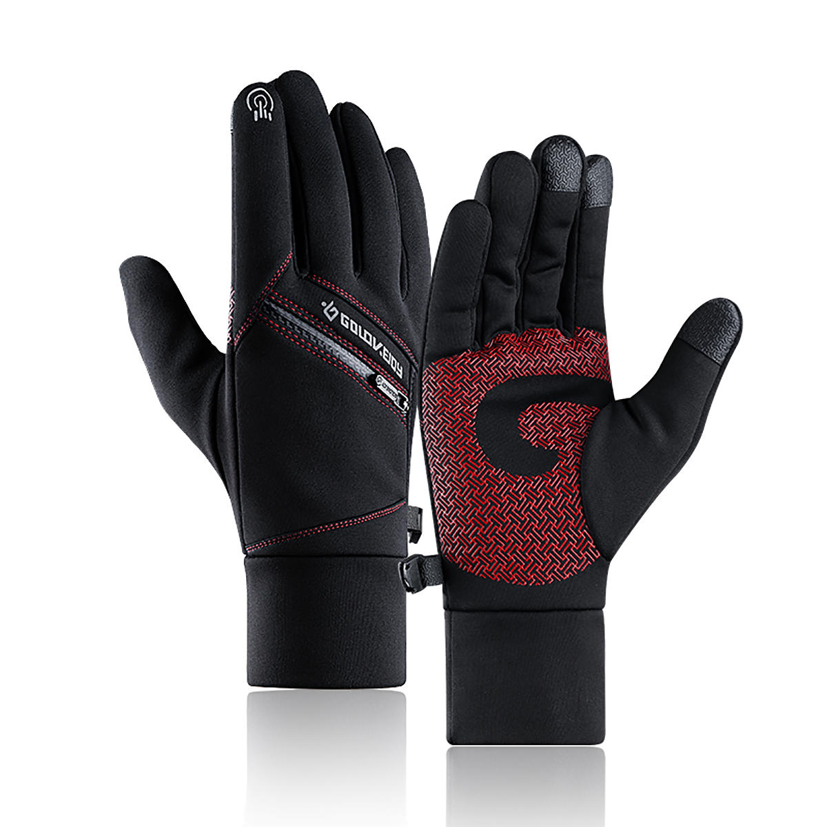 Windproof Thermal Ski Gloves: Touchscreen, Winter Sports, Snowboarding