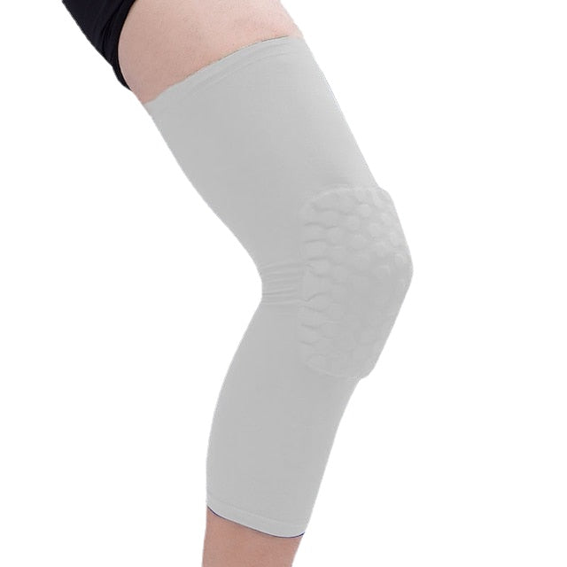 Breathable Honeycomb Knee Protector for Basketball & Climbing - Anti-Collision Sports Gear