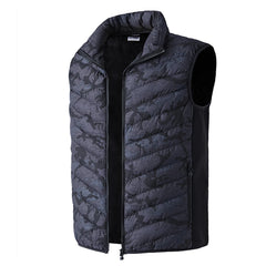 Unisex USB Heated Winter Vest Jacket for Back & Cervical Spine Warmth