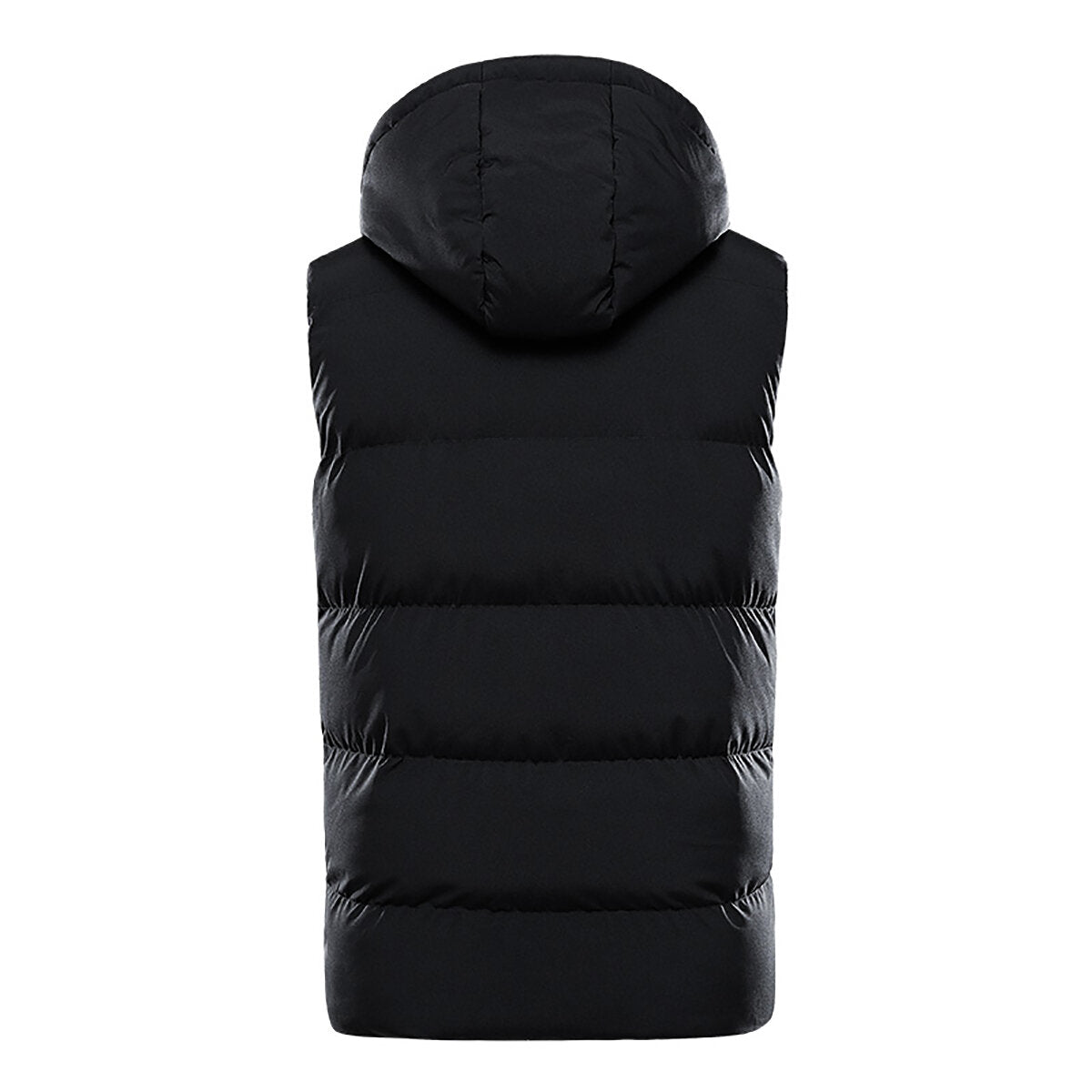 Men USB Heated Winter Jacket with Hood - Electric Warm Coat