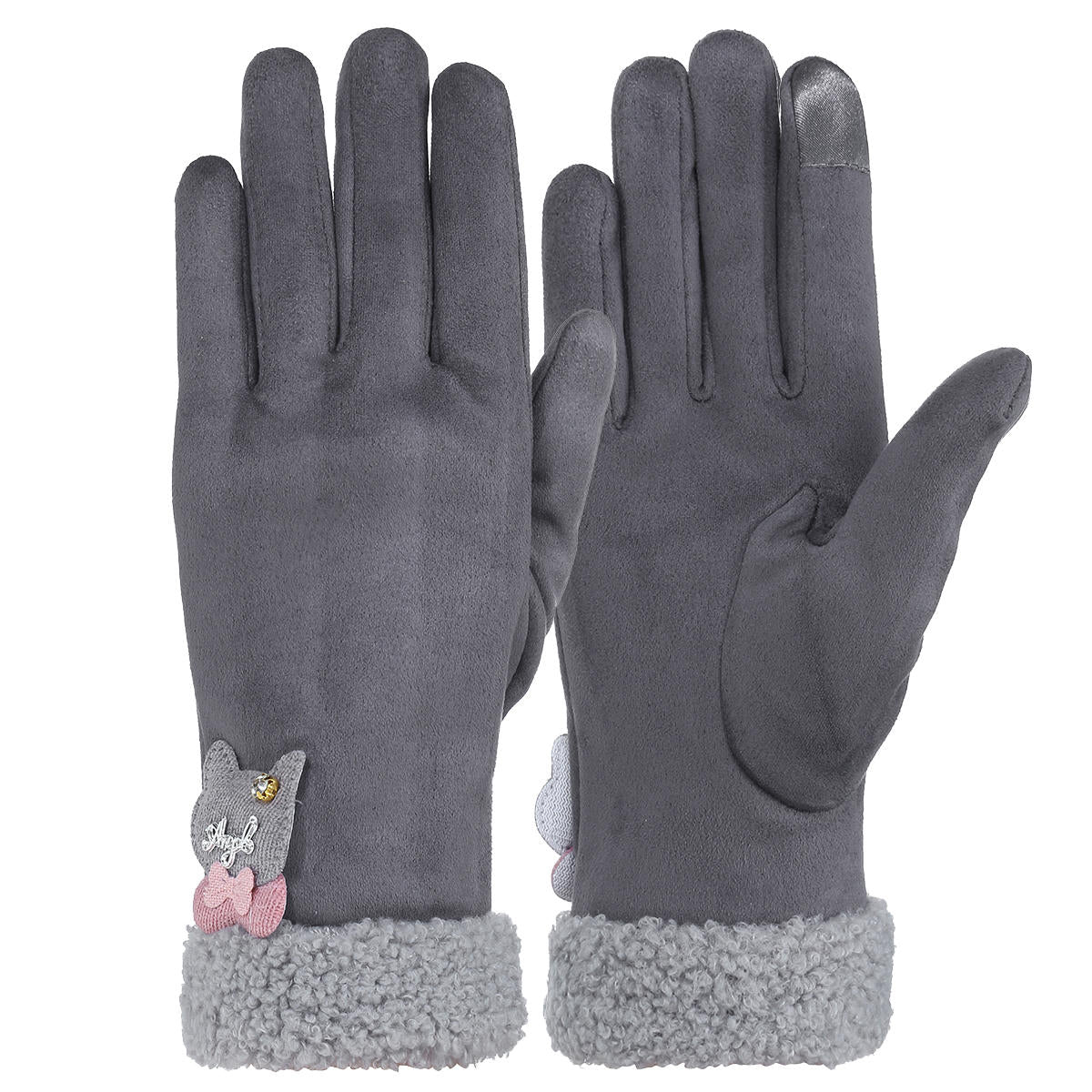 Women's Winter Touchscreen Gloves - Windproof, Full Finger, Outdoor Motorcycle Use