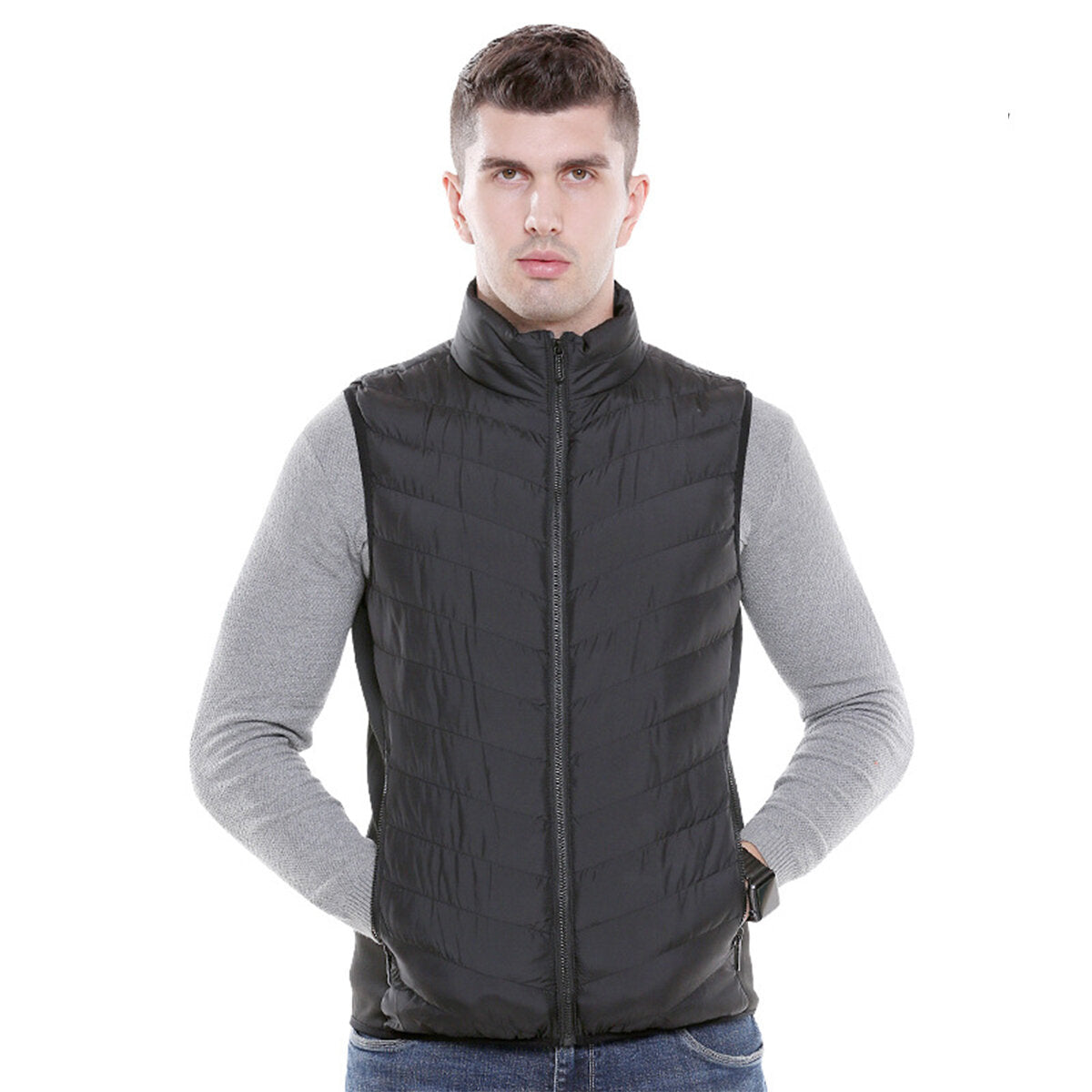 USB Heated Vest for Men & Women - Rechargeable Electric Warming Jacket