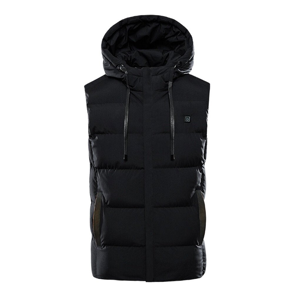 Unisex Heated Vest with USB Charging - Intelligent Temperature Control Winter Jacket