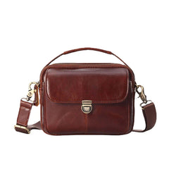 Men's Genuine Leather Crossbody Phone Bag - Small Handbag