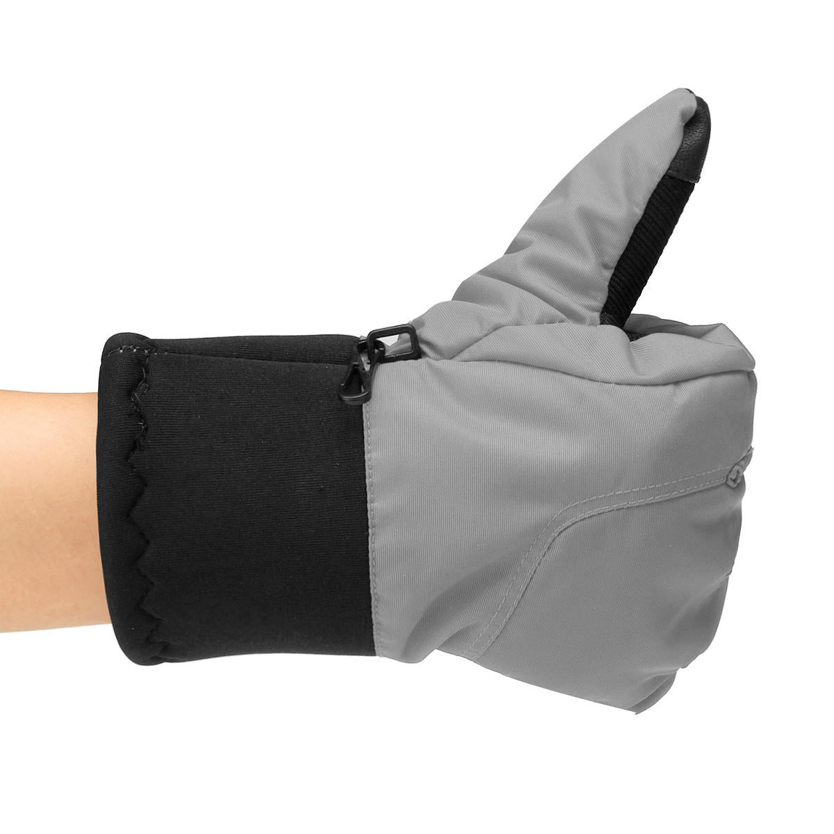 L Winter Motorcycle Gloves: Touchscreen, Windproof, Waterproof, Anti-slip, Thermal Nylon