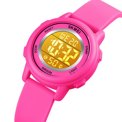 5ATM Waterproof Sports LED Backlight Display Children Digital Watch Stopwatch Clock Alarm