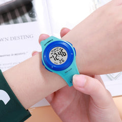 Sport Kids Watch Luminous Week Display Chronograph Alarm Waterproof LED Children Digital Watch