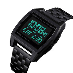 Sport Men Watch 3ATM Waterproof Week Display LED Electronic Digital Watch