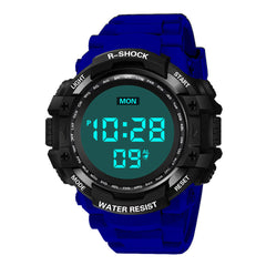 Men Luminous Display Stopwatch Alarm Clock Digital Watch