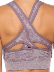 Outdoor Wireless Seamless Breathable Shockproof Yoga Sports Bra