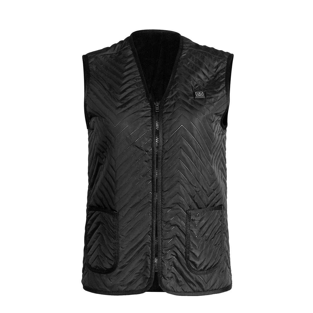 Heated Waistcoat Jacket for Skiing, Camping & Motorcycle Riding