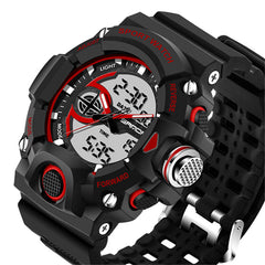 Dual Display Multi-function Sport Stopwatch Outdoor Fashion Men Digital Watch