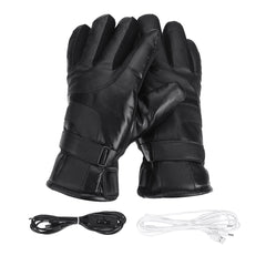 USB Rechargeable Heated Winter Gloves for Sports, Climbing, Cycling - Thermal Insulated