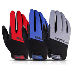 Touch Screen Full Finger Motorcycle Cycling Gloves for BMX MTB Riding