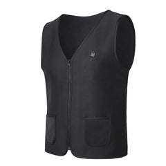 Men Women Intelligent Waistcoat Waterproof Electric Heating USB Sleeveless Coats Winter Temperature Control