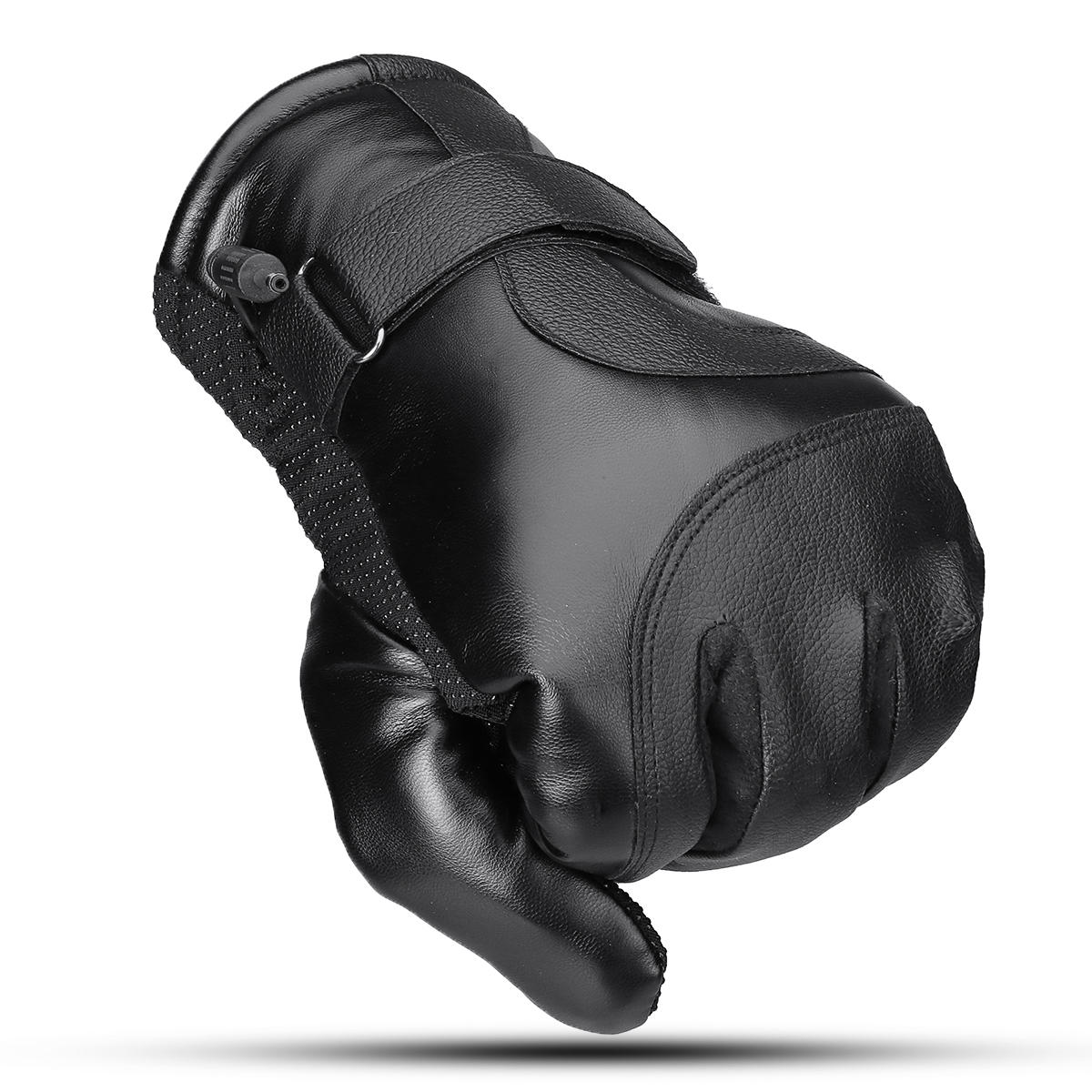 Heated Waterproof Touchscreen Motorcycle Gloves - Electric Winter Warmth