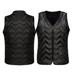 5-Heating Intelligent Smart Electric Heated Vest Winter For Men And Women